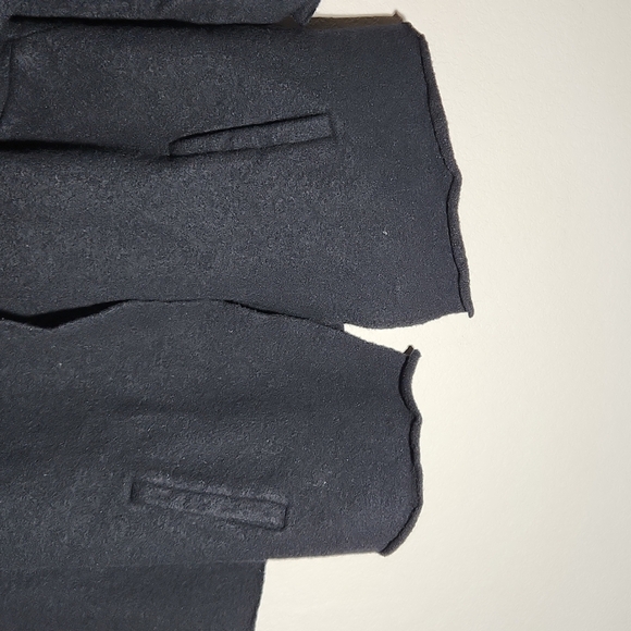 Mercer Madiso Cape Coat Womens Size 12  Wool Black Note has flaws - Picture 2 of 12